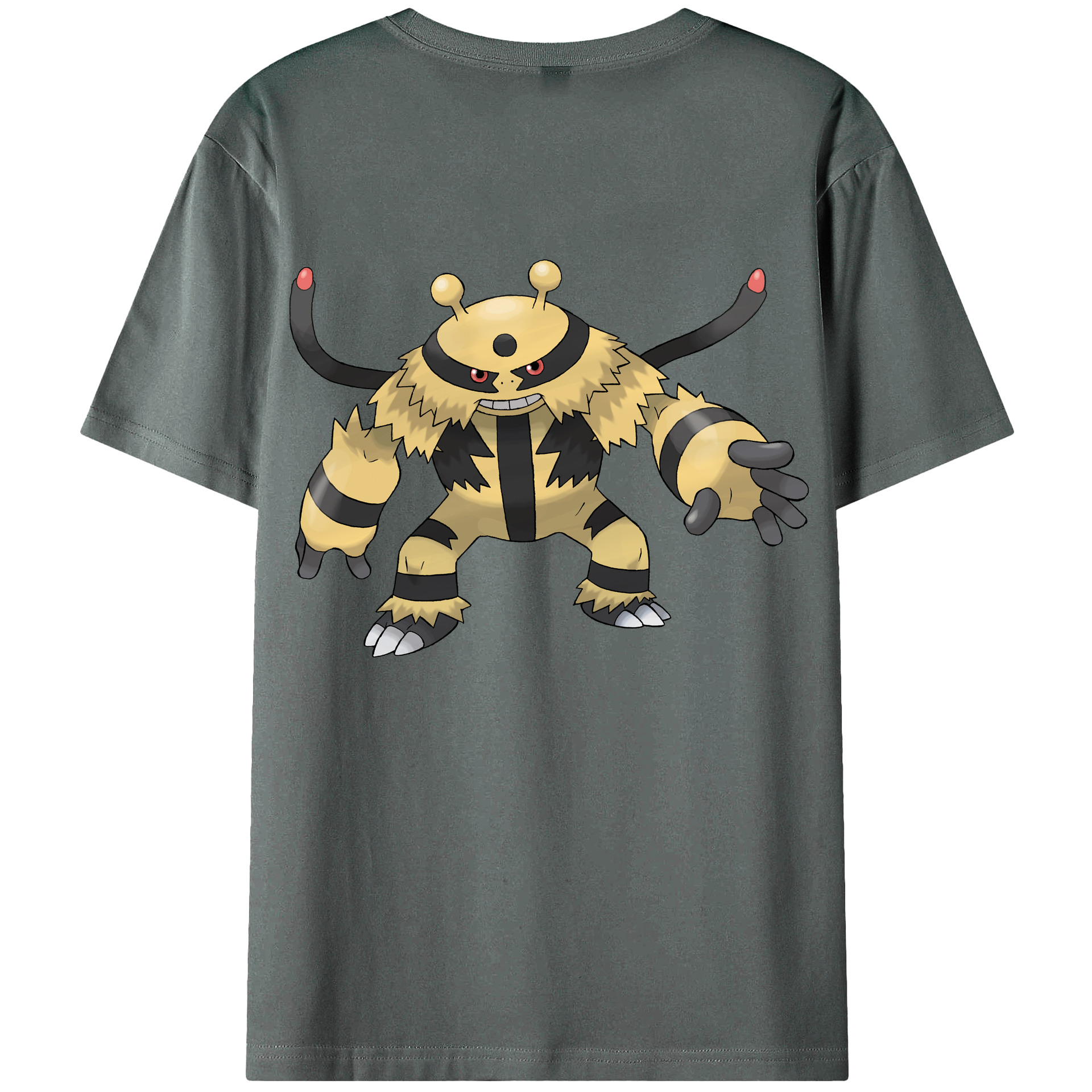 （画像用） ポケットモンスター Pokémon 綿100％半袖Tシャツ（背面プリント）